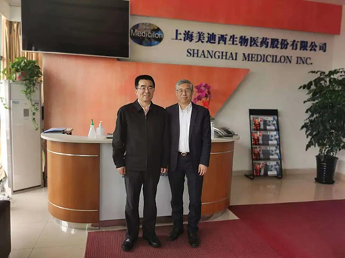 中国药科大学党委书记金能明率队赴玩彩网调研