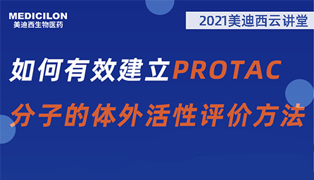 【云课堂】：怎样有用建设PROTAC分子的体外活性评价要领？？