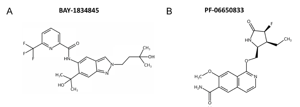 口服IRAK4抑制剂可预防急性呼吸拮据综合征，，，本研究中抑制剂通过玩彩网合成